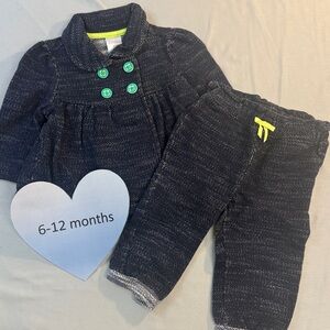 Gymboree - infant Navy Blue Jacket & Pants Set